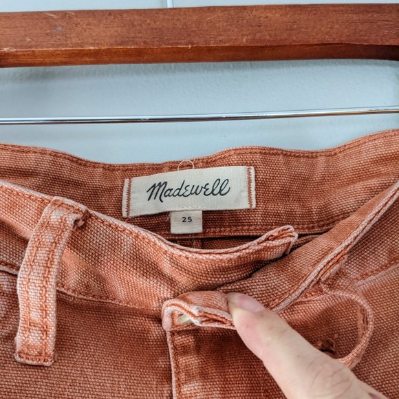 Madewell | Slim Emmett Crop Pants Sweet Dahlia - Picture 3 of 6